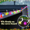 thumbnail image 3 of 50 Pcs Christmas Light Hanger Hooks 1 5/8 Inch Fascia Boards Clips Weatherproof Plastic Outdoor Holiday Light Clip, 3 of 5