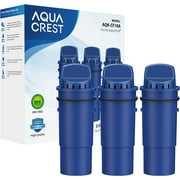 AQUA CREST Filter Replacement for Pitcher Water Filter, CRF950Z, PPF951K, CR-1100C, PPT700W, CR-6000C, PPT711W, PPT711, PPT710W, NSF Certified(3 Pack)