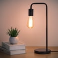 thumbnail image 6 of Haitral Antique Industrial Table Lamp with Marble Base, Black Metal Frame, 6 of 6