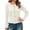 White, variant on Ediodpoh Cardigans for Women Knit Sweater Open Front Layered Lace Long Sleeve Casual Outwear for Fall Winter Daily Wear Light Yellow L