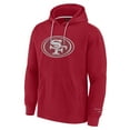 thumbnail image 2 of Men's Fanatics Scarlet San Francisco 49ers Elements Pace Pullover Hoodie, 2 of 3