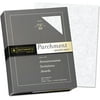southworth parchment specilaty paper, 8.5 x 11 inches, 24 lb, blue, 500 per box (964c)