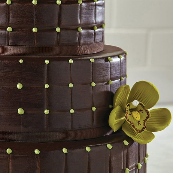 Amosfun 4Pcs DIY Cake Mold Food Grade Plastic Assorted Color Baking Accessories for Special Occasion Cakes