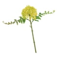 thumbnail image 1 of Plantas de flores artificiales, arbustos de plástico, maceta colgante para interior y exterior, hogar, cocina, oficina, boda, decoración de jar Amarillo Macarena Manojo de flores artificiales, 1 of 8