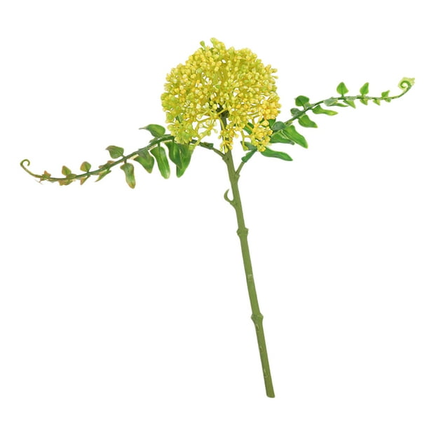 Pntas artificiales Baoblaze Manojo de flores artificiales Amarillo 30 cm