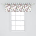thumbnail image 2 of Ambesonne Zebra Window Valance, Running Colorful Animals, 54" X 18", Multicolor, 2 of 3