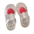 thumbnail image 7 of FSYBOA Girls Jelly Sandals, Closed Toe Non-Slip Gifts Casual Kids Summer Shoes White Size 11(Little Kids), 7 of 7