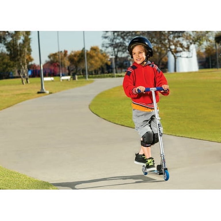 Razor A Kick Scooter Blue Lightweight Foldable photo 3