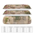 thumbnail image 2 of Butterfly Dancing Duvet Cover Set King Size for Bedroom Decoration Print Bedding Set Comforter Cover Decorative Microfiber with 2 Pillow Sham Multicolor, 2 of 6