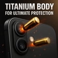 thumbnail image 2 of Protector de lente de cámara ZERODAMAGE SAHARA ultrarresistente para iPhone 17, 2 of 6