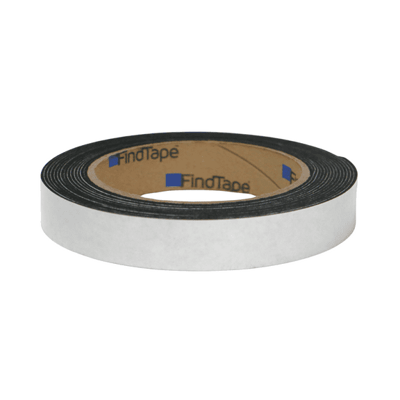 FindTape PF1MM Premium Polyester Felt Tape [1mm thick]: 3/4 in. x 15 ft. (Black)