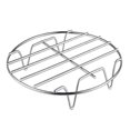 thumbnail image 3 of Accesorios para freidoras de aire, plato de acero inoxidable para cocinar al vapor, rejilla para cocinar arroz al vapor, herramientas de cocina, 3 of 6