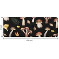 thumbnail image 7 of Brown Mushroom Leaf Black Pattern Kitchen Rug Mat,Kitchen Runner Rugs Non Skid Washable,Decorative Kitchen Floor Mats for Kitchen,Sink,Laundry,17"x47.2", 7 of 7