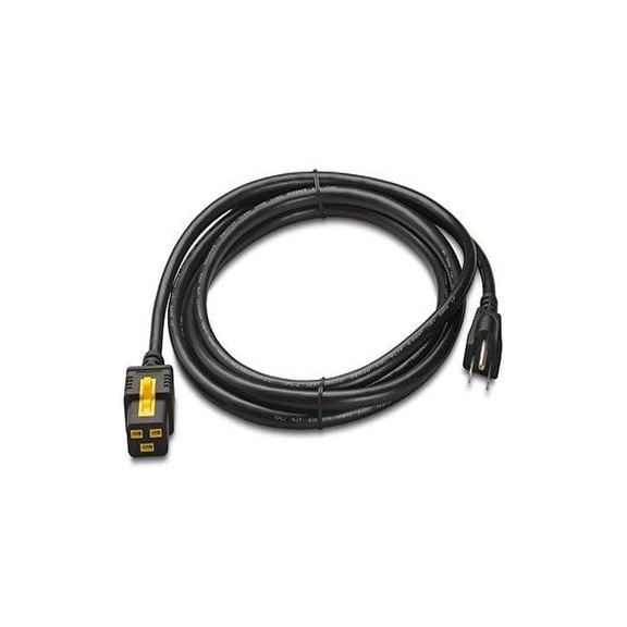 Power Cord, Locking C19 to 5-15P, 3.0M