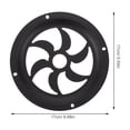 thumbnail image 2 of BESTYASH Black Metal Mesh Speaker Grill Protector for Car Audio Subwoofer and Home Sound System Cover, 2 of 6