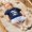 Blue, variant on Toddler Baby Boy Summer Outfits Shark Applique Short Sleeve T-shirts and Striped Shorts 2 Piece Casual Set