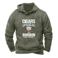 thumbnail image 2 of Men's Printed Solid Color Long Sleeve Pocket Hoodies Sweatshirt, 2 of 3