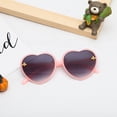 thumbnail image 3 of Gafas de sol Sunnimix forma de corazón para niños UV400 protección Rosa, 3 of 7