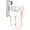 Light Pink, variant on XPM for Apple iPhone 17 (6.3") Phone Case, Clear Magnetic Frame PC Back Shockproof Protective Case with Detachable Lanyard Strap, Compatible with MagSafe Cover for iPhone 17 (Black)