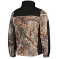 thumbnail image 3 of Men's Dunbrooke Realtree Camo/Black Los Angeles Chargers Circle Hunter Softshell Full-Zip Jacket, 3 of 4
