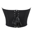 thumbnail image 2 of Lindo corsé sin tirantes con forma de corazón de malla transpirable con hombros descubiertos y corsé push-up para mujer, ropa exterior, lencería sexy, 2 of 5