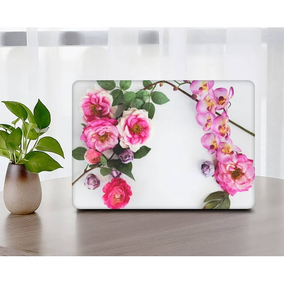 KSK KAISHEK Hard Case Only for 2010 2011 2012 2013 2014 - 2017 Release MacBook Air 13" with No Touch No USB-C Model: A1369 & A1466 Rose series 0452