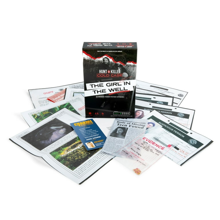 Free Shipping! Hunt A Killer Cold Case Girl in The Well Mystery