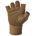 thumbnail image 3 of Harbinger Lightweight Unisex Leather Beige Weight Lifting Gloves, XL, 3 of 8