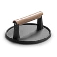 thumbnail image 4 of Iron Grill Press Grill Weight Bacon Press Meat Weight Burger Press For Kitchen, Camping And Grilling Barbecue Press, 4 of 6