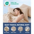 thumbnail image 6 of Aship Arc-Chill Cooling Pillow Cases, Q-Max >0.45 Jade-Infused Dual-Sided Summer Cooling Pillowcase, Smoother Skin & Frizz-Free Hair, Hidden Zipper, Machine Washable, Standard 20''x26'', 2 Pack Beige, 6 of 10