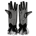 thumbnail image 1 of Accesorio Nupcial Guantes Nupciales De Negra Corta Formal Del BLESIY Guantes, 1 of 8