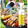 thumbnail image 3 of Myriann Oil Sprayer Oil Dispenser with Scale Transparent Food-Grade Portable Spray Bottle Vinegar Bottle Air Fryer Stainless Steel, 3 of 11