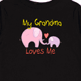 thumbnail image 4 of Inktastic My Grandma Loves Me Boys or Girls Long Sleeve Toddler T-Shirt, 4 of 5