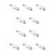 thumbnail image 1 of Eigraketly Clips de pesca resistentes de acero inoxidable Unisex palangre cerrado resistente al desgaste giratorio hebilla de seguridad gancho Type1 NO1, 1 of 6