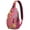 Pineapple, variant on Space Geek Sling Backpack, Astronaut and Rocket Design, Celestial Nebula Crossbody Bag for Sci-fi Lovers