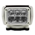 thumbnail image 2 of ACR Electronics Spotlight 1956 RCL-85; Six 30 Watt LED; White Acrylonitrile Styrene Acrylate Housing; IP56 Waterproof Housing/IP68 Waterproof LED Module; 350 Degree Rotation; 12 To 24 Volt DC, 2 of 7