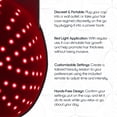 thumbnail image 4 of Icon by Tzumi Red Light Therapy Hair Cap with In-Line Controller, 4 Intensity Levels, 7 Timer Settings, USB-C Powered, 4 of 9
