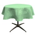 thumbnail image 1 of LA Linen TCBurlap51R-Mint Nappe en Toile de Jute Naturelle Teintée Ronde&44; Menthe - 51 Po., 1 of 1
