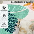 thumbnail image 7 of Washable Abstract Entryway Rug, 2'x3' Small Indoor Door Mat for Home & Patio,Green, 7 of 7