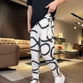 thumbnail image 5 of WXLWZYWL Winter Men's Casual Pants Halloween Super Soft Lounge Pajama Bottoms with Pockets, 5 of 6