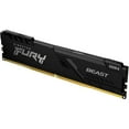 thumbnail image 2 of Kingston FURY Beast 4GB DDR4 SDRAM Memory Module - 4 GB (1 x 4GB) - DDR4-2666/PC4-21333 DDR4 SDRAM - 2666 MHz - CL16 - 1.20 V - 288-pin - DIMM - Lifetime Warranty, 2 of 7