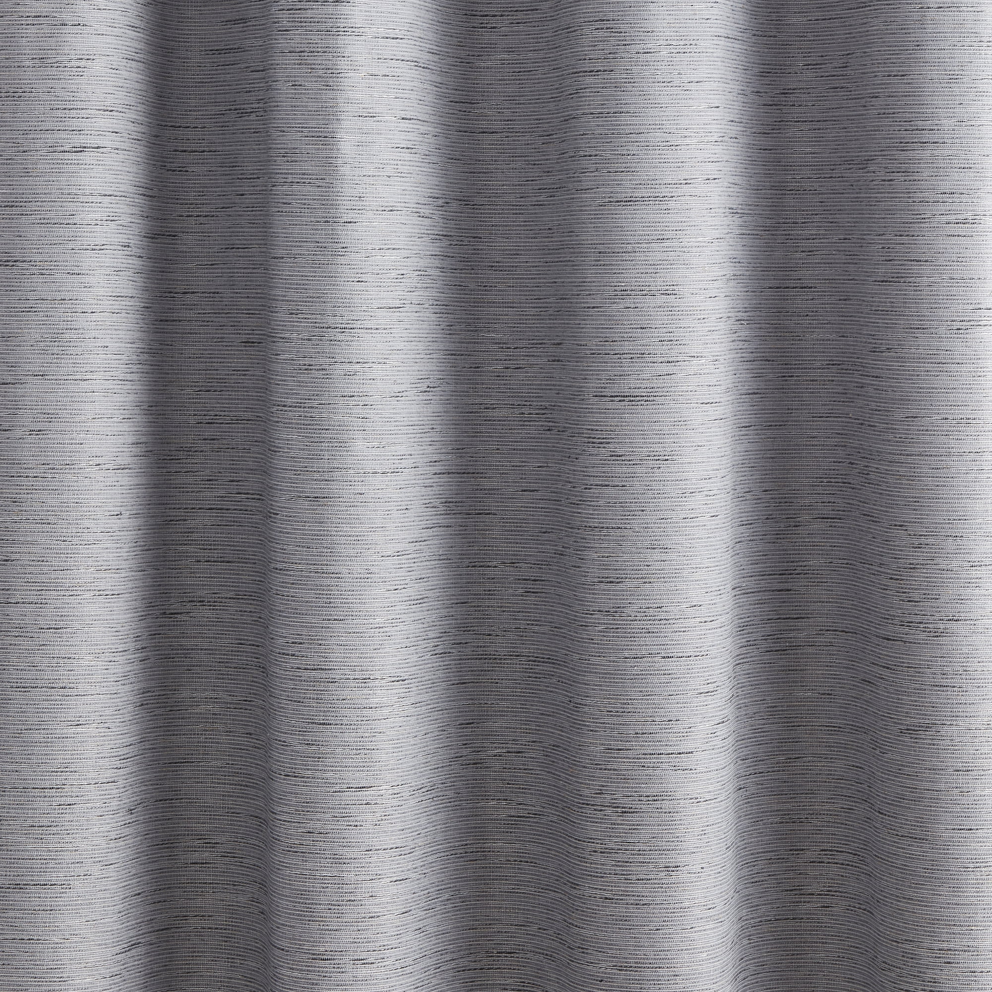 Eclipse Auden Traditional Grey Grommet Blackout Single Curtain Panel, 52" x 63"