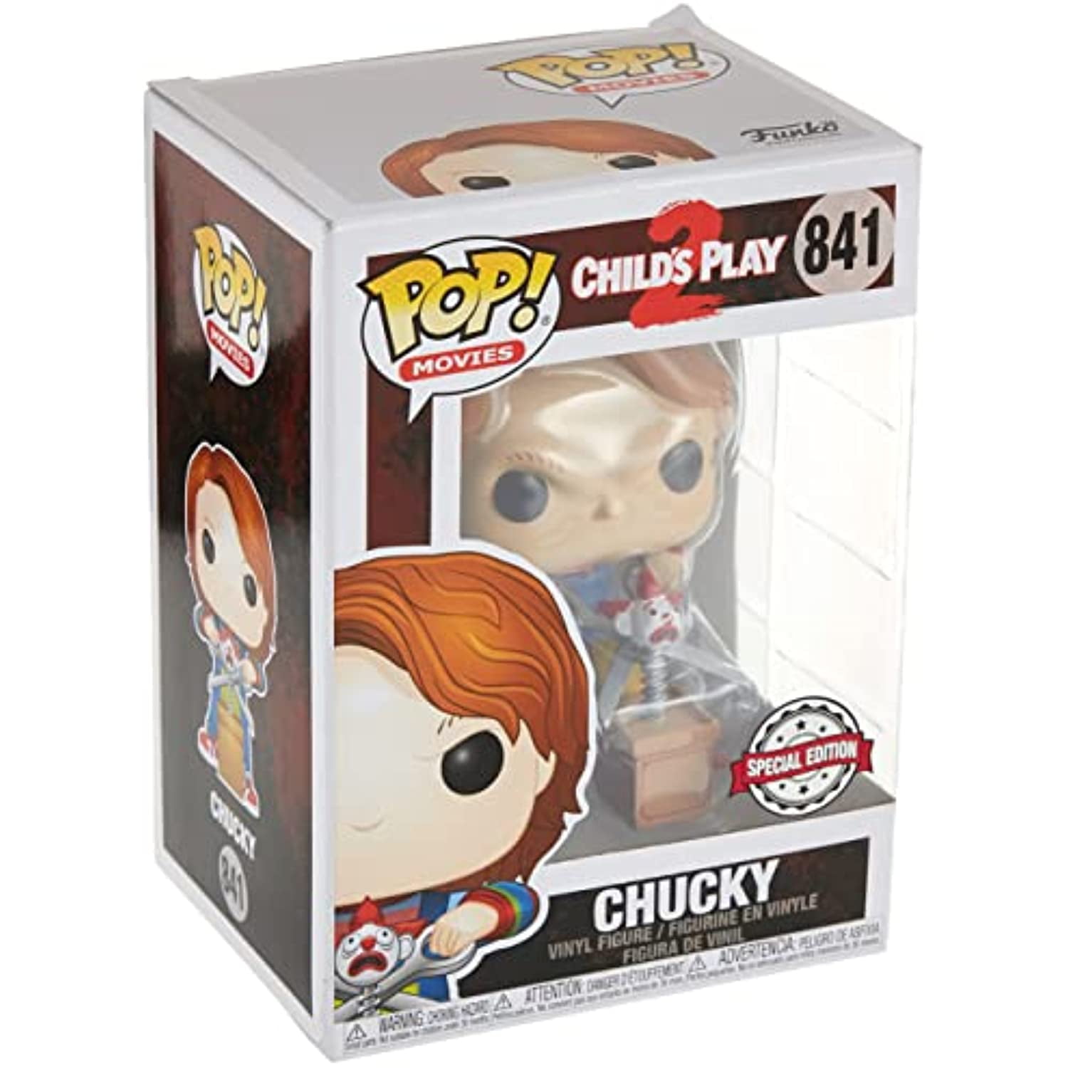 Child's Play Funko POP! Movies Chucky Vinyl Figure (Jack & Scissors)