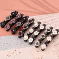 thumbnail image 5 of 8PCS braided hair clips for women ,rsvelte sparkling crystal stone braided hair clips with rhinestones for women and girls, 5 of 5