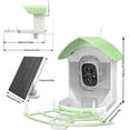 thumbnail image 7 of Bird Feeder with Camera, Smart AI Bird Breed Recognition, Birds Motion Detection with Real-Time Notice, 2K Auto Capture Bird Watching WiFi Camera, Solar-Powered Outdoor Charging Bird House,Green, 7 of 7