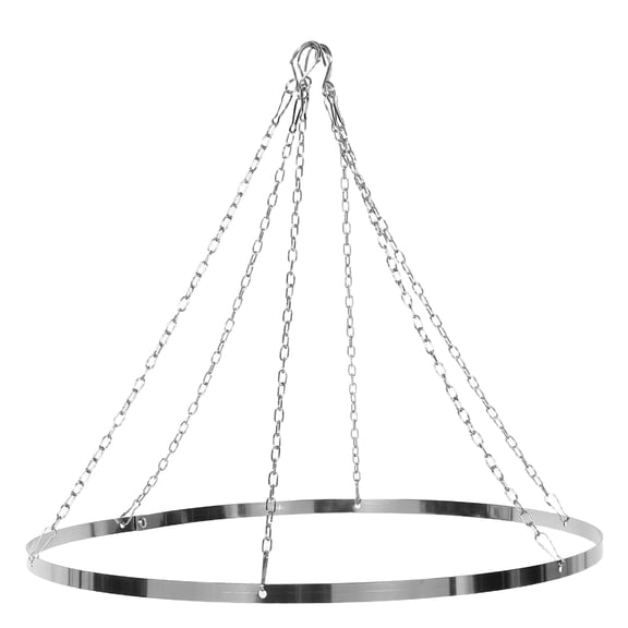 LOLIPPYY Heavy Duty Round Metal Ceiling Mount Bracket for Drapery, Wedding Canopy, Fabric Draping Kits and Curtain Rods