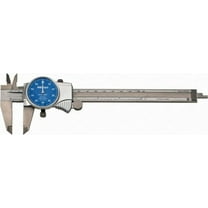 Mitutoyo 505-742-51J Blue Face Dial Caliper 0" to 6" Range, 0.001" Graduation