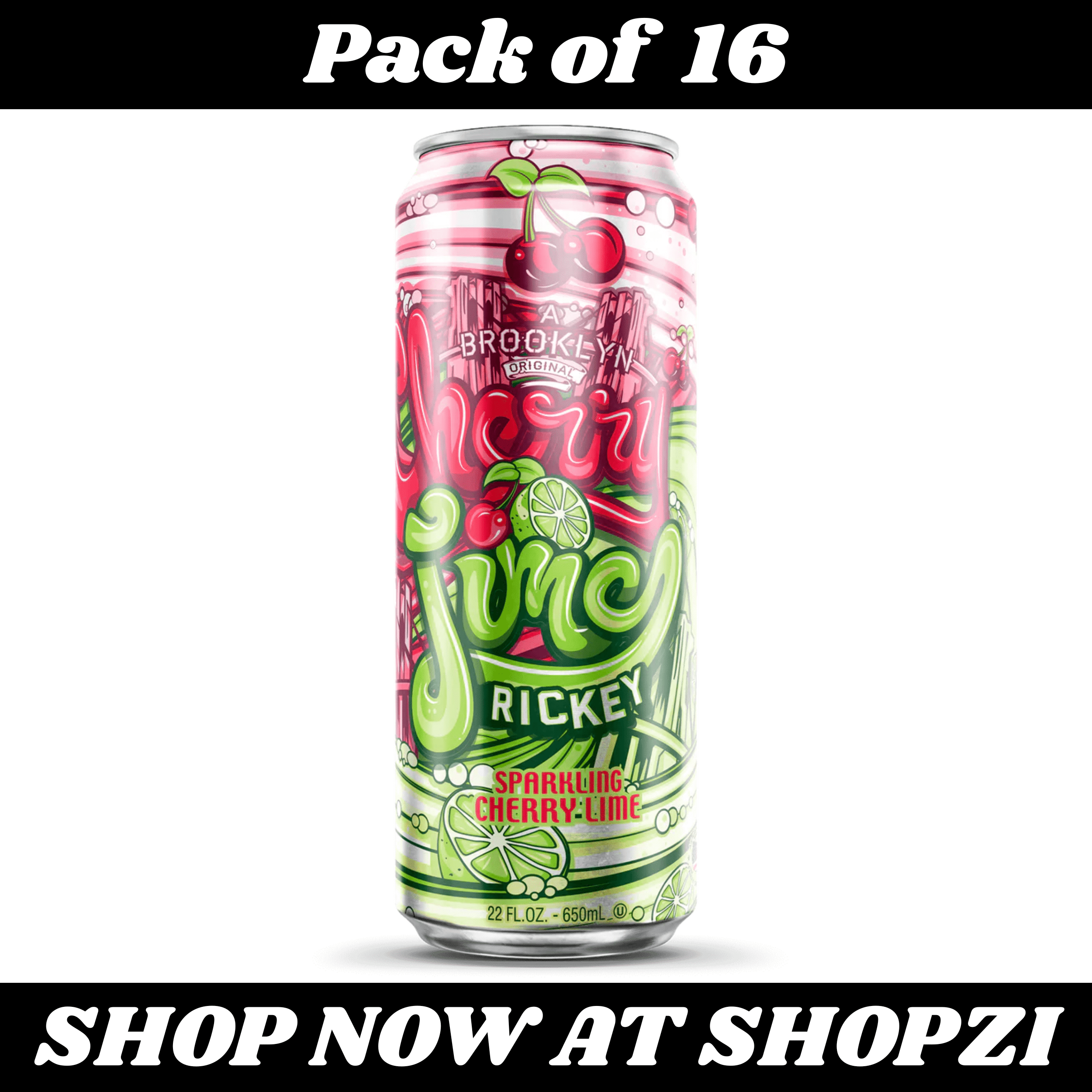 Arizona Cherry Lime Rickey 23.5 Oz Can Pack of 24 - Walmart.com