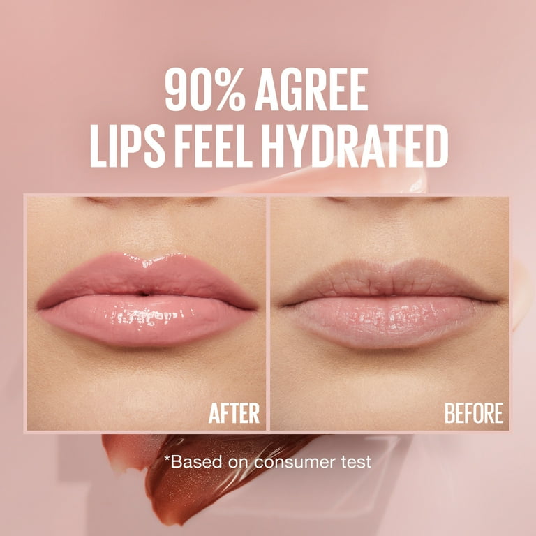 Maybelline Hydrating Lip Gloss Makeup with Hyaluronic Acid