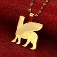 thumbnail image 3 of HAHDAXIA Cache-Cou Pendentif Ashur pour Femmes Hommes Lamassu Assyrien Bijoux de Divinité Protectrice, 3 of 3